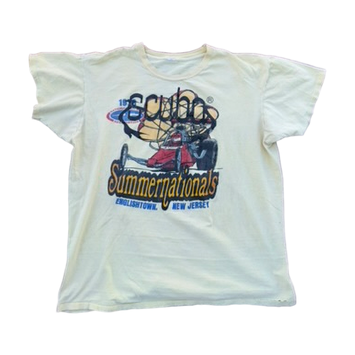rare 1970s racing tee