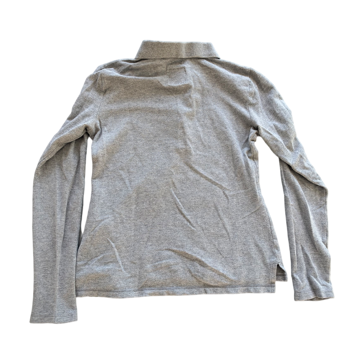 hollister triple print polo longsleeve