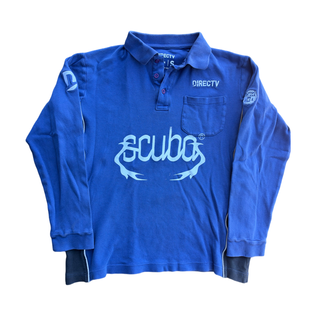direct TV longsleeve polo