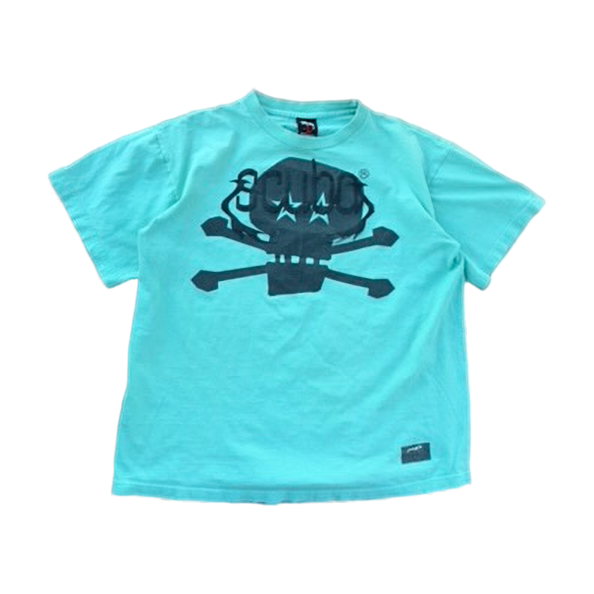 rare 1990 stussy skull tee