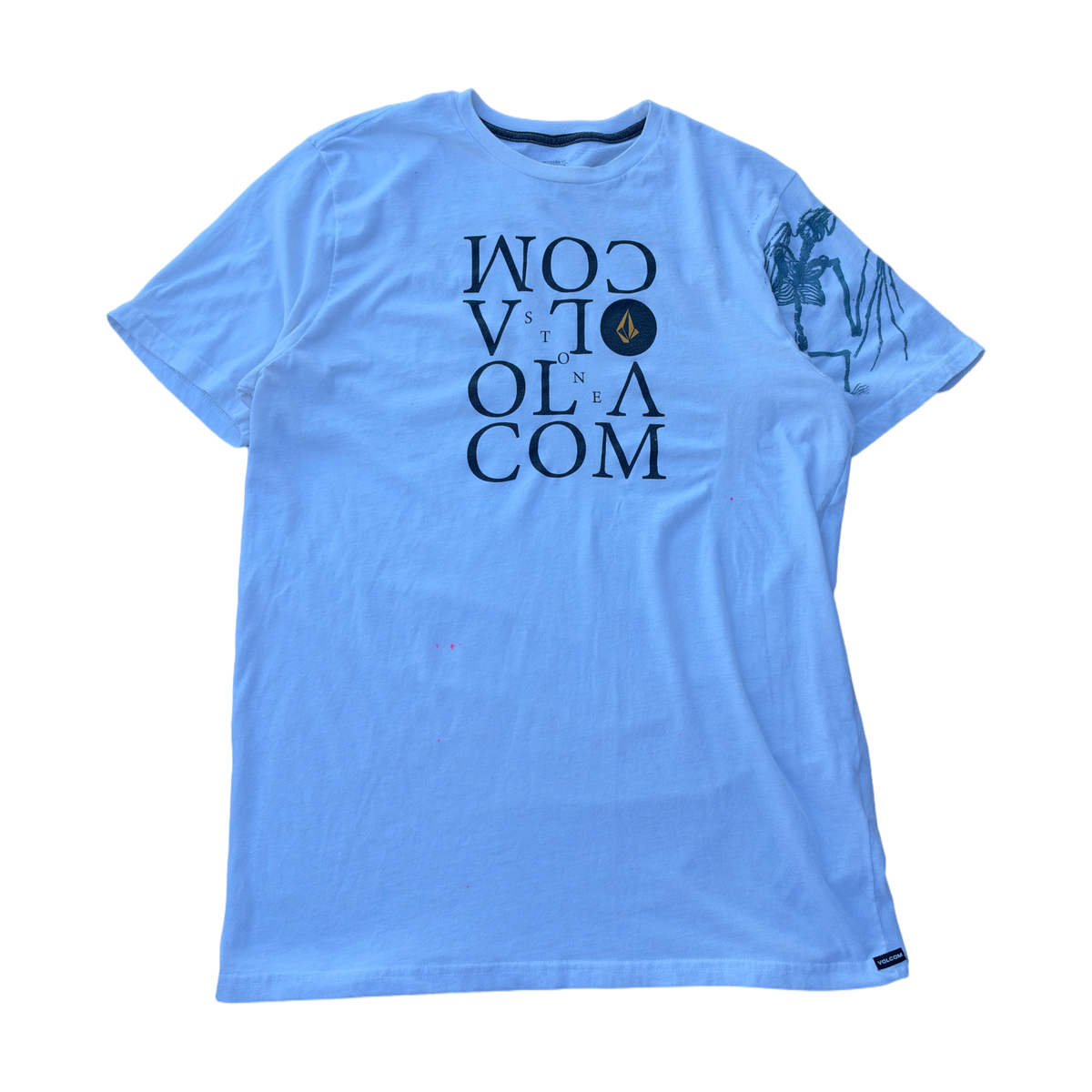 lizard volcom stone tee
