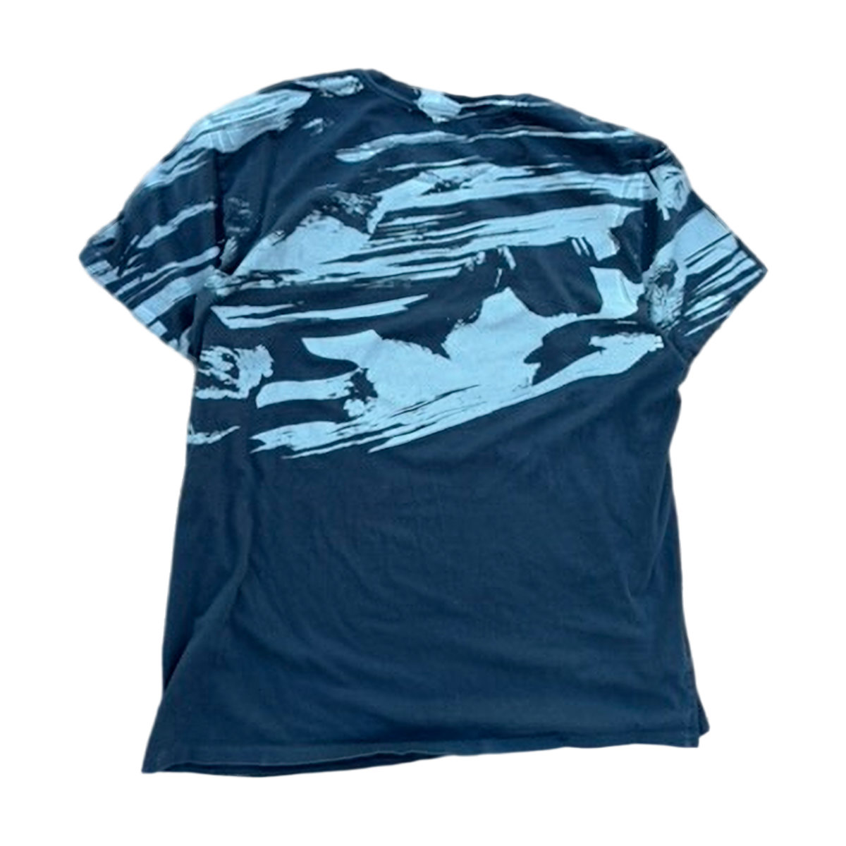 armani exchange allover print tee