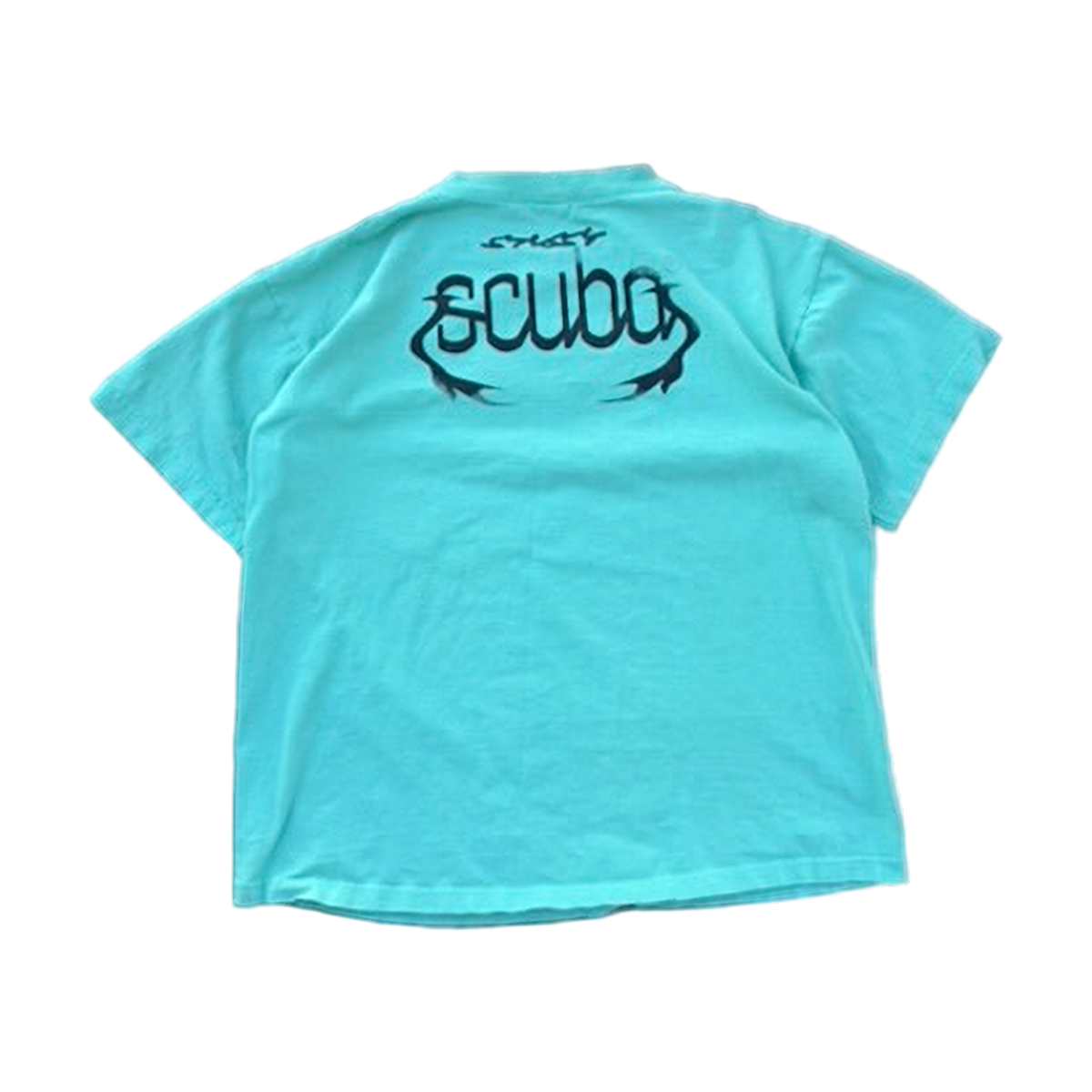 rare 1990 stussy skull tee