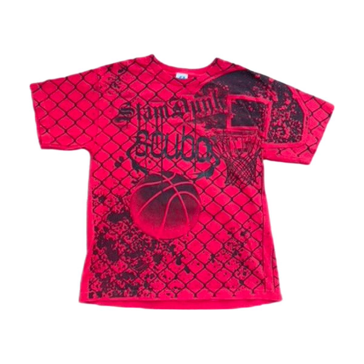 rare slam dunk allover print tee