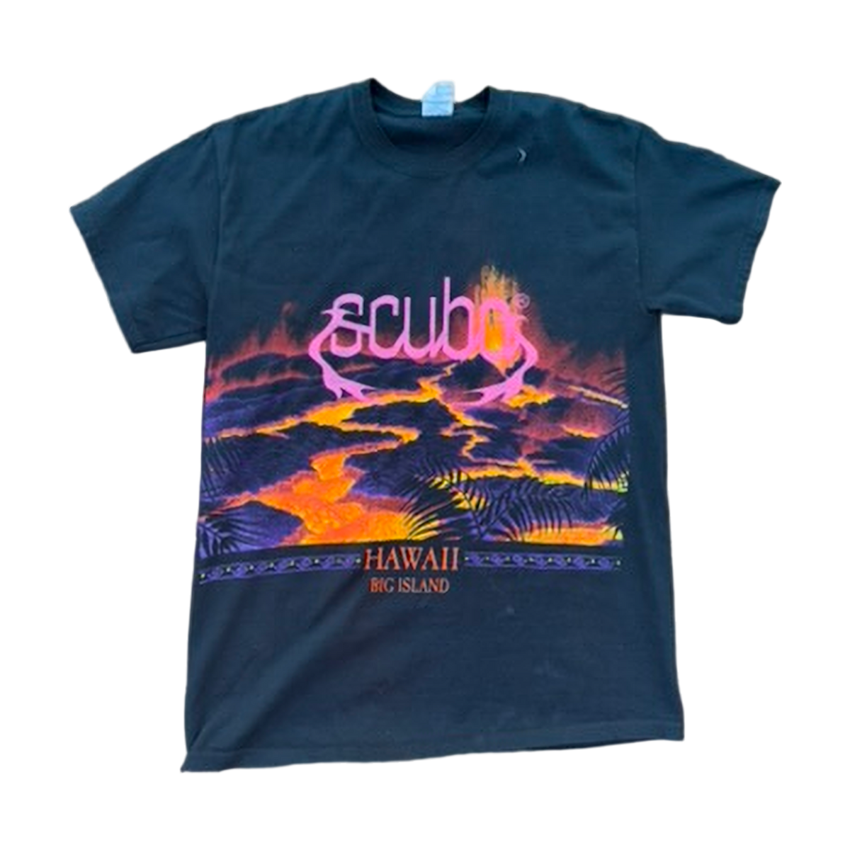 hawaii volcano tee