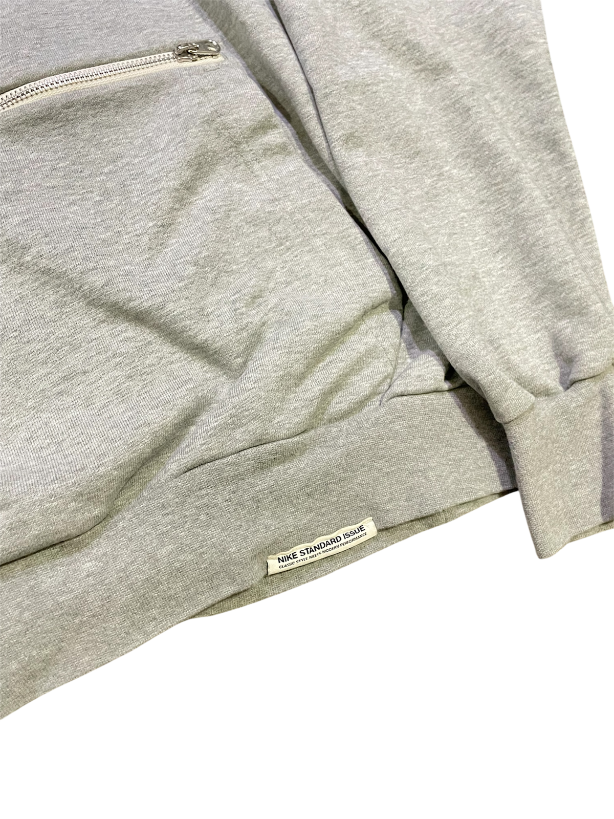 vintage nike zipper kangaroo pocket hoodie