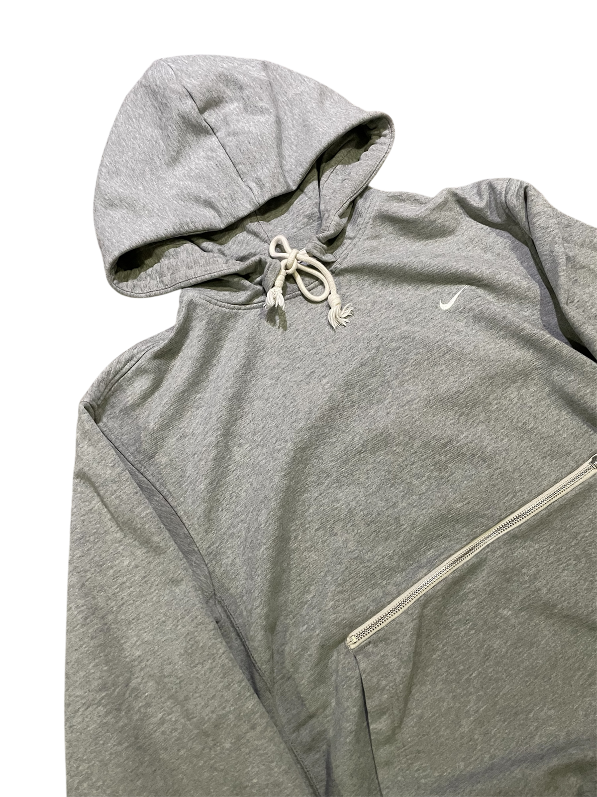 vintage nike zipper kangaroo pocket hoodie