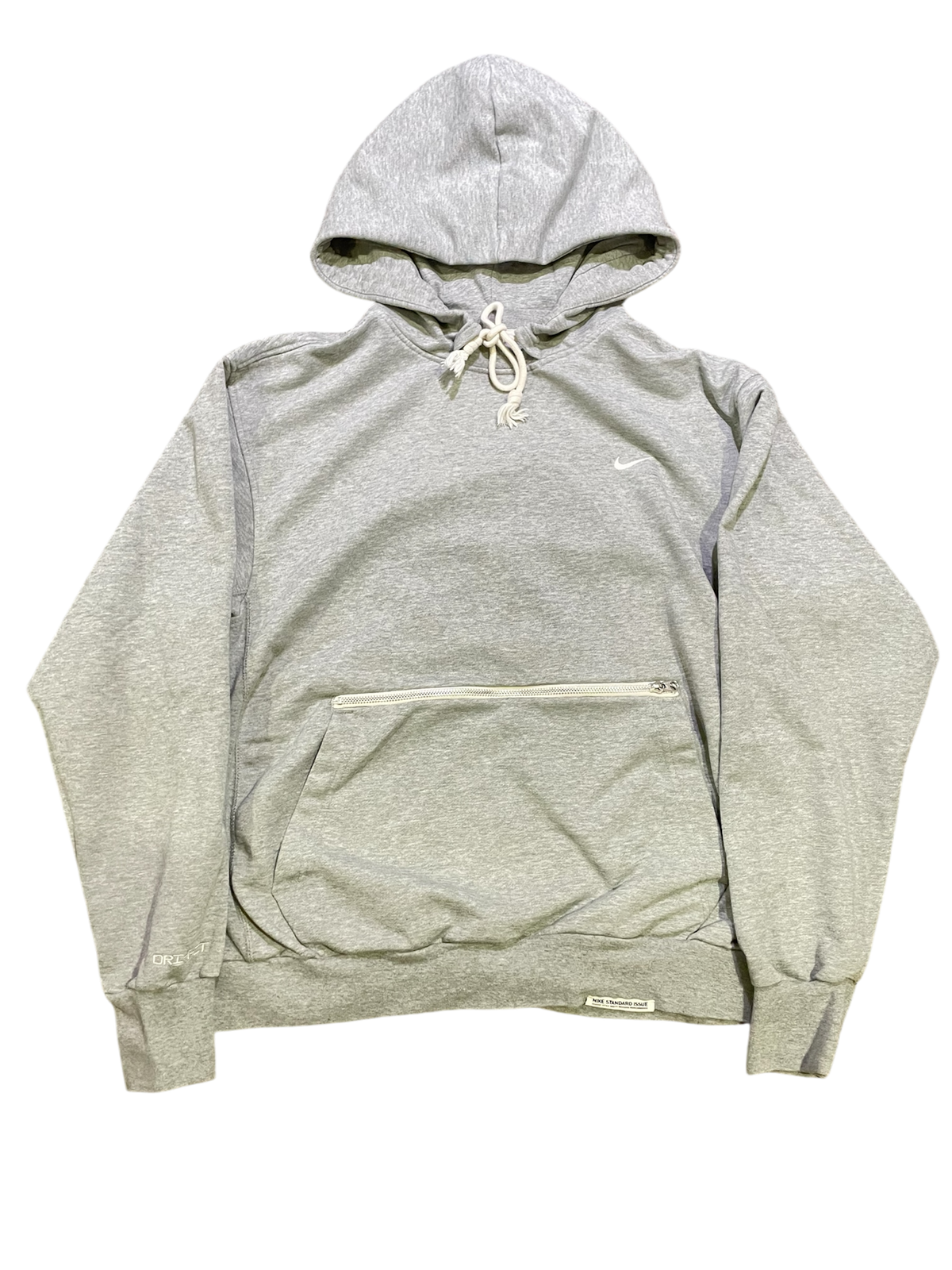 vintage nike zipper kangaroo pocket hoodie