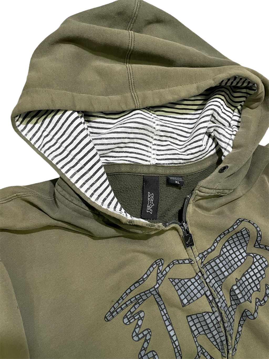 thrashed fox racing jacket