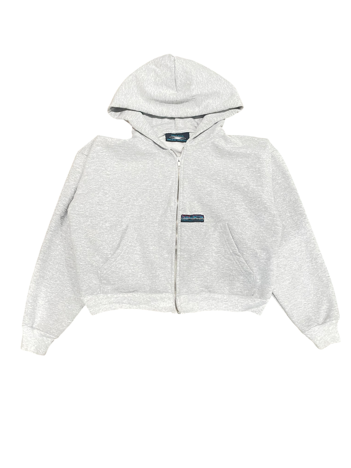 the v1 zip-up grey